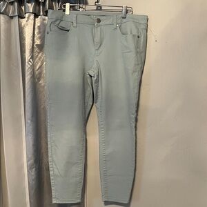 LC Lauren Conrad Light Sage Green Jeans